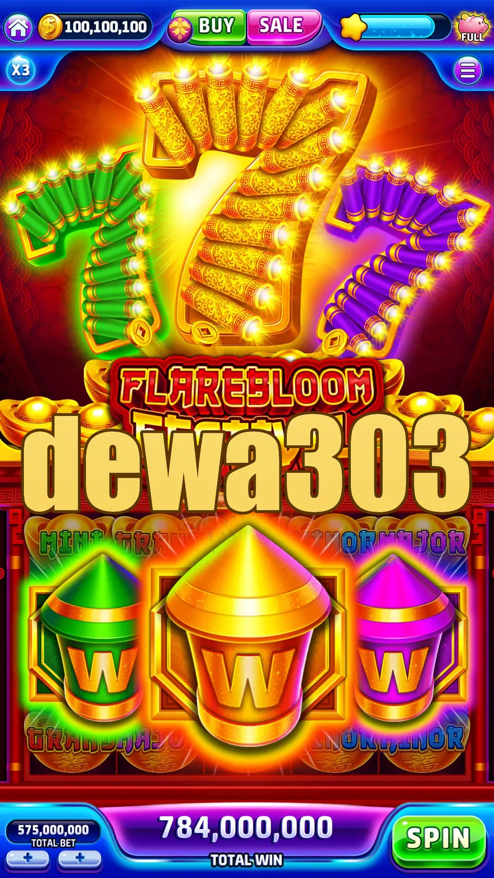 Tangkapan Layar dewa303